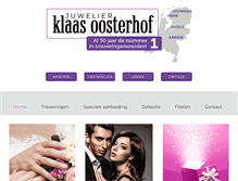 Tablet Screenshot of juwelierklaasoosterhof.nl